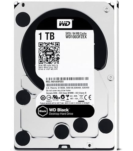 Western Digital WD_Black 1TB High Performance, Internal Hard Drive Western Digital WD_Black 1TB High Performance, Internal Hard Drive